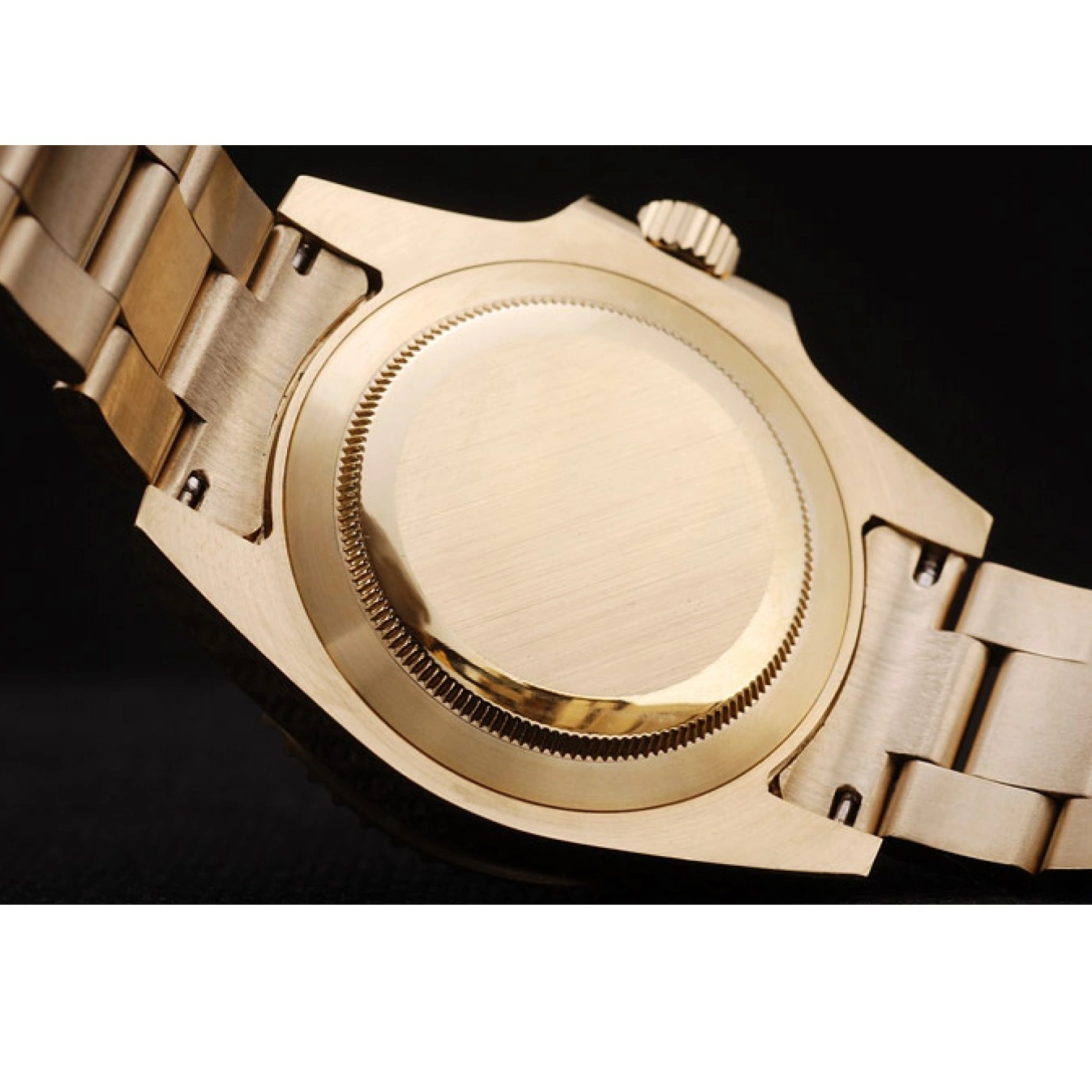 Aaa replica Rolex Yacht Master Gold Dial Gold 98232 Bezel 0604